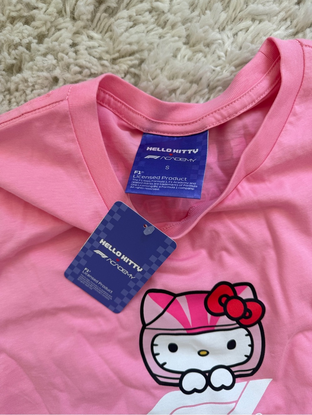 NWT Hello Kitty F1 Academy Shirt - Picture 2 of 3
